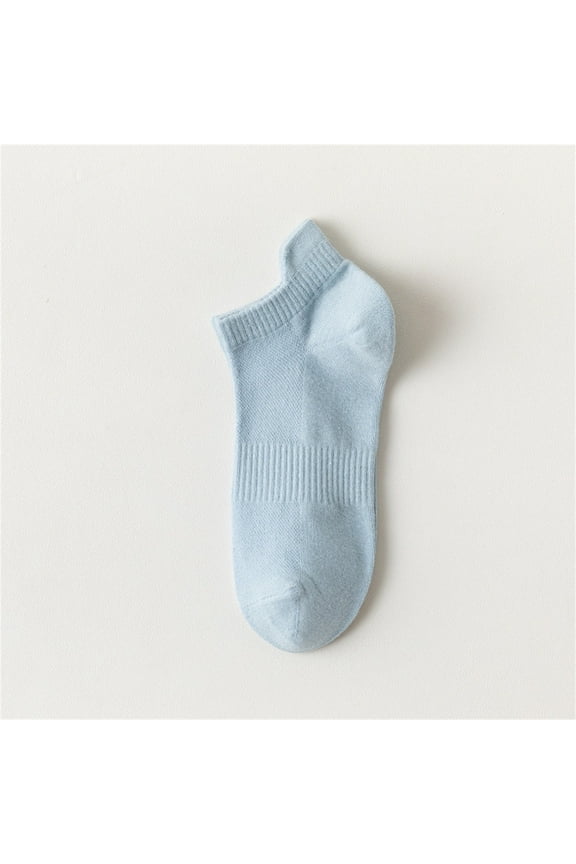 Sun Hats For Women Ankle Socks, Thin Cotton Athletic Running Socks, Low Cut No Show With Heel Tab, Breathable Mesh Design, Blue One Size, Size One Size