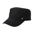 thumbnail image 1 of Sun Hats for Women CQXIDFH Classic Flat Top Baseball Cap, Solid Breathable Sunshade Hat, Adjustable Trucker Dad Hat for Adult Outdoor Daily, Muslim Hat (Black, One Size), 1 of 5