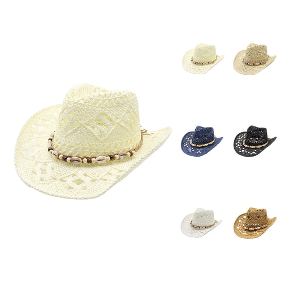 Sun Hats for Women UV Protection – Straw Hat with Adjustable Chin Strap, Foldable Wide Brim Beach Hat for Summer Travel, Pool, Gardening, and Outdoor Fun