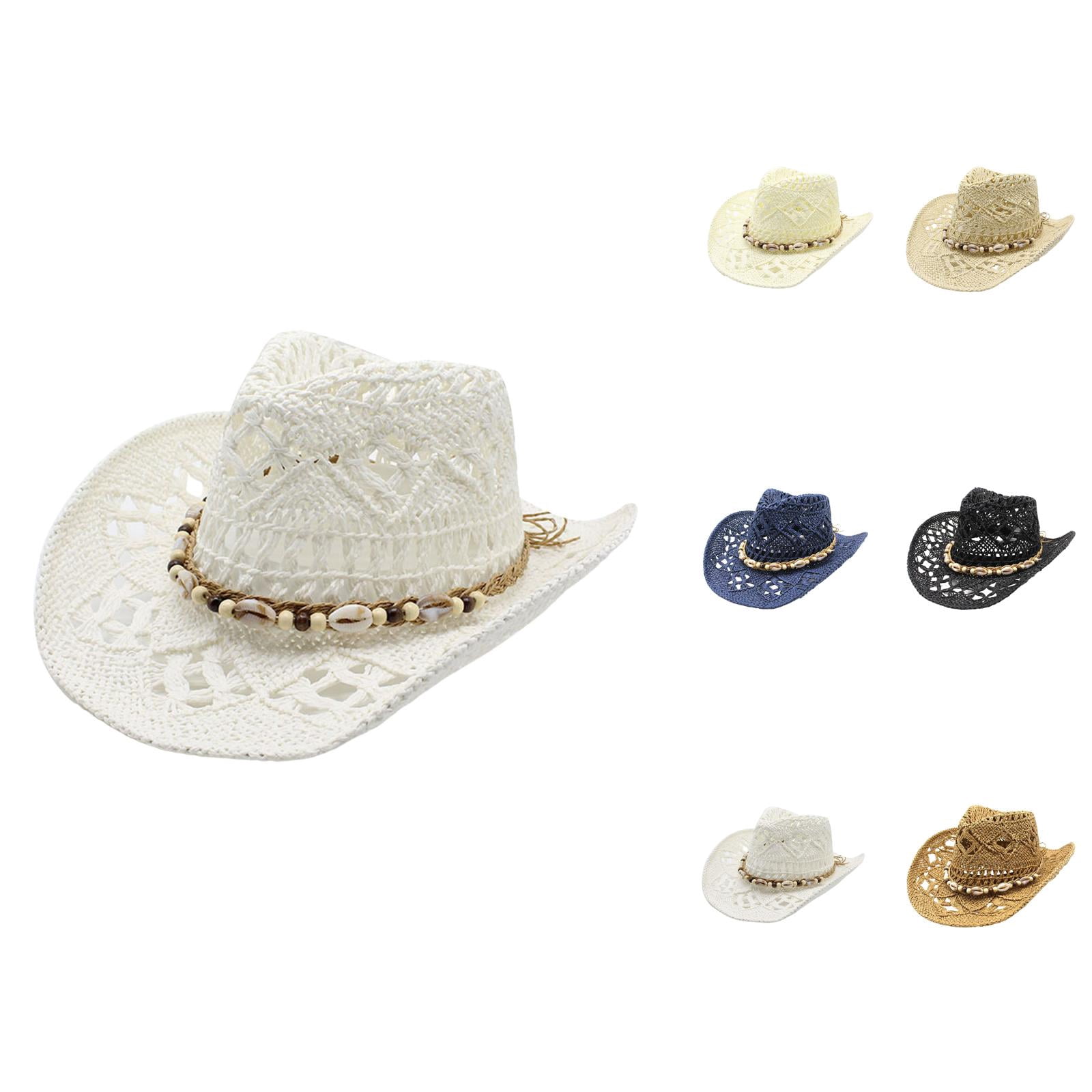 Wide Brim Straw Sun Hat Packable Foldable Beach Hat with Adjustable Chin Strap il_fullxfull.7065864727_1fjl.jpg main image 4
