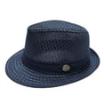 thumbnail image 1 of Sun Hats for Men Breathable Mesh Short Brim Panama Summer Hats, 1 of 6