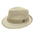 thumbnail image 1 of Sun Hats for Men Breathable Mesh Short Brim Panama Summer Hats, 1 of 6
