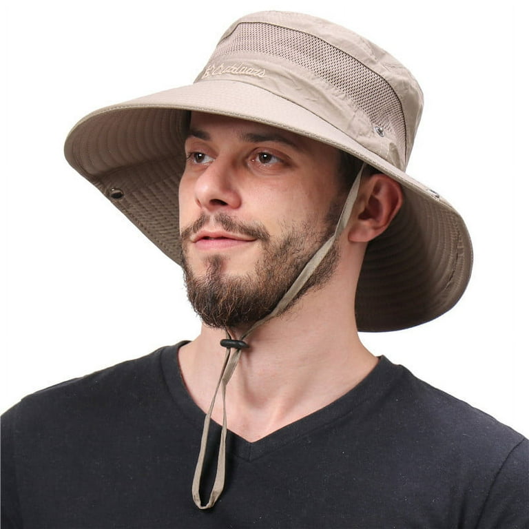 Sun Hats for Men Fishing Hat Beach Hat Gardening Waterproof Wide
