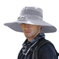 thumbnail image 1 of Sun Hats for Men Solar Powered Hat with Fans Long Lasting Battery Outdoor Sun Hat, 1 of 6