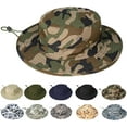 thumbnail image 1 of Sun Hats for Men Women Boonie Hat Foldable Fishing Hat UPF 50+ Bucket Hat for Fishing Hiking Garden Safari Beach, 1 of 3