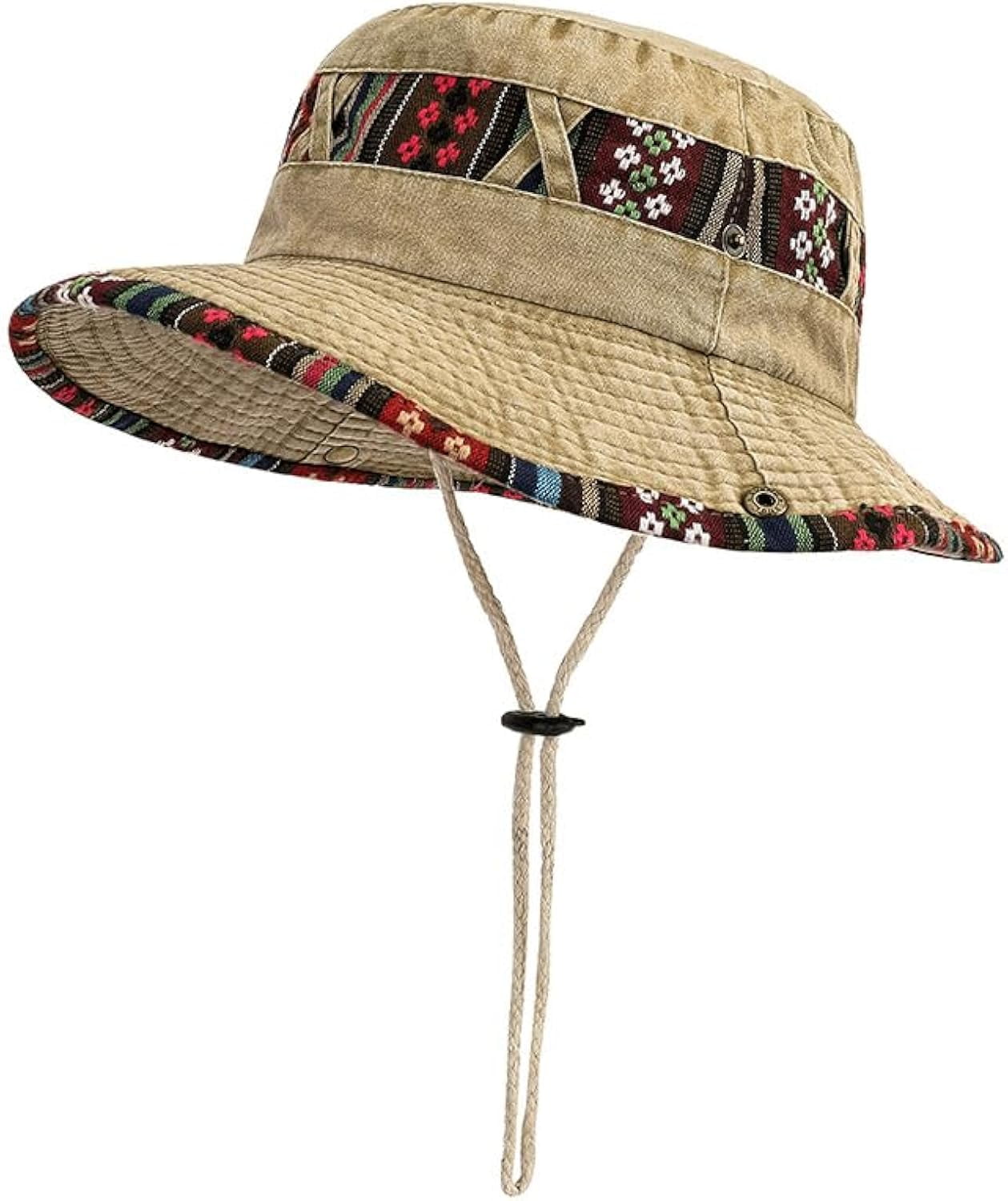 VETPW Sun Hats for Men and Women, UPF 50+ Cotton Bucket Hat  display picture 3