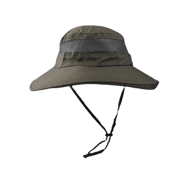 VLOOCKLW Sun Hats for Men Women UV Protection Breathable Wide Brim Bucket Hat for Summer Fishing, Hiking, Camping Lightweight Outdoor Adventure Cap