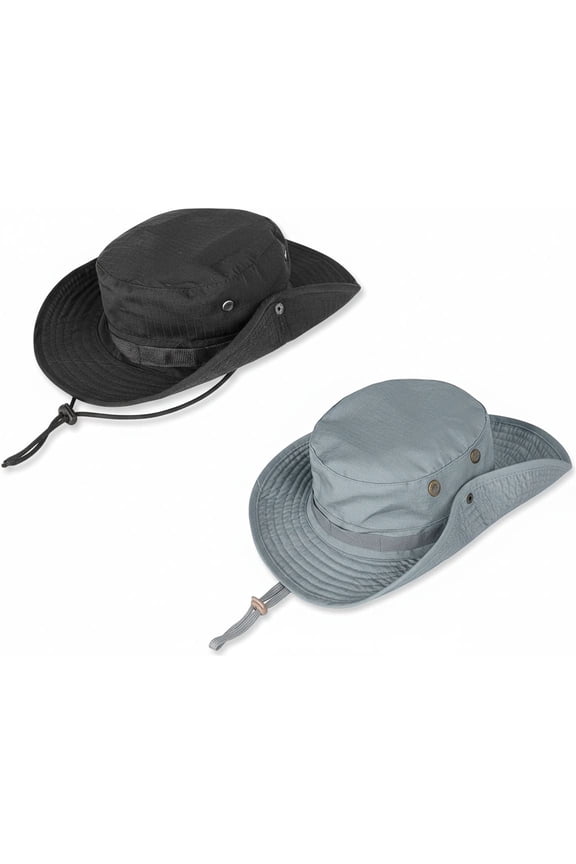 Sun Hats for Men & Women: UPF 50+ UV Protection Bucket Boonie Hat for Safari, Fishing, Hiking, Garden, Beach