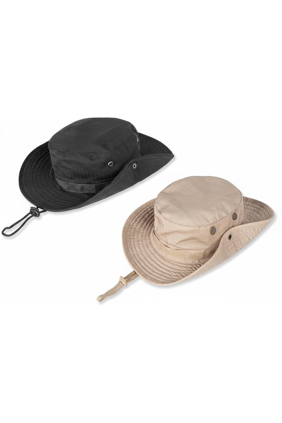 Sun Hats for Men & Women: UPF 50+ UV Protection Bucket Boonie Hat for Safari, Fishing, Hiking, Garden, Beach