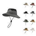 thumbnail image 1 of Sun Hats for Men Women Wide Brim Bucket Hats Uv Protection Upf 50+ Summer Boonie Hat Fishing Hiking Camping Hat, 1 of 3