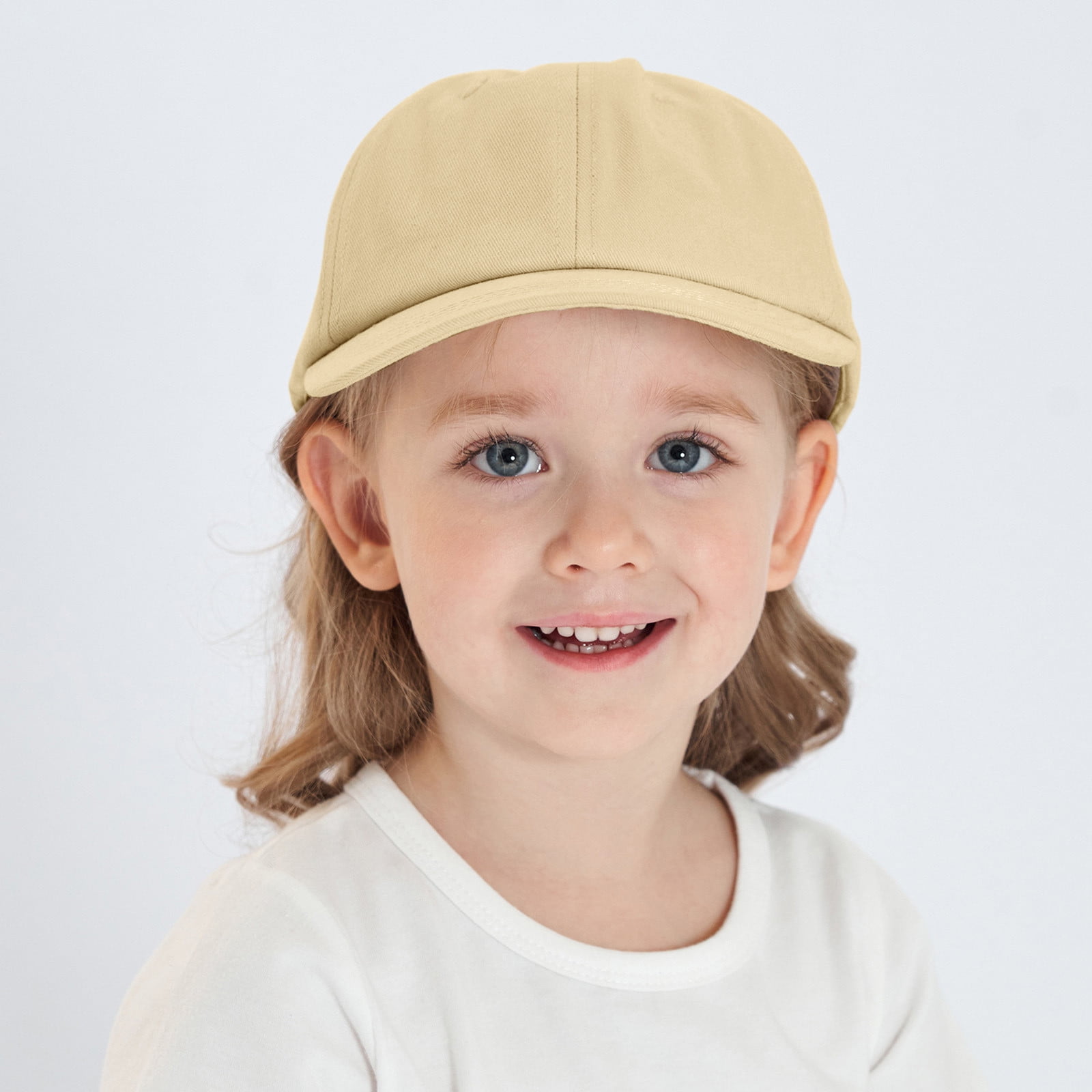 Sun Hats for Unisex Brown Kids Boys Girls Outdoor Baseball Cap Toddlers