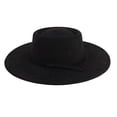 thumbnail image 1 of Sun Hats for Women Concave Top Suede Top Hat with Tassel Braided Sun Protection Hat, 1 of 4