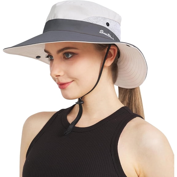 Sun Hats for Women Men 3” Wide Brim UPF 50  Fishing Beach Bucket Hats