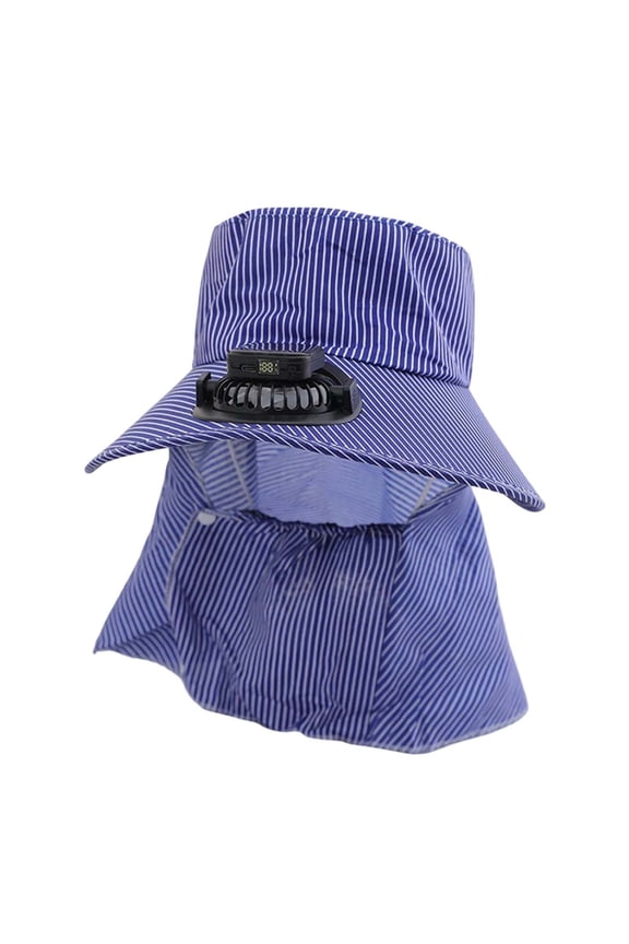 Sun Hats for Women , Summer Accessories , Beach Vacation Solar Powered Fan Bucket Hat with UPF50+ Sun for Outdoor Sports and Summer Activities