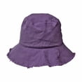 thumbnail image 1 of Sun Hats for Women Summer Casual Wide Brim Cotton Bucket Hat Anti-UV Foldable Beach Vacation Travel Accessories, 1 of 8