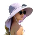 thumbnail image 1 of Sun Hats for Women Uv Protection Solar Powered Fan Hat with Digital Display Outdoor Wide Brim Sun Hat, 1 of 5