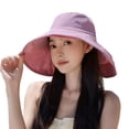thumbnail image 1 of Sun Hats for Women Uv Protection Spring and Summer Outdoor Double-Layer Large Eave Sun Hat, 1 of 4