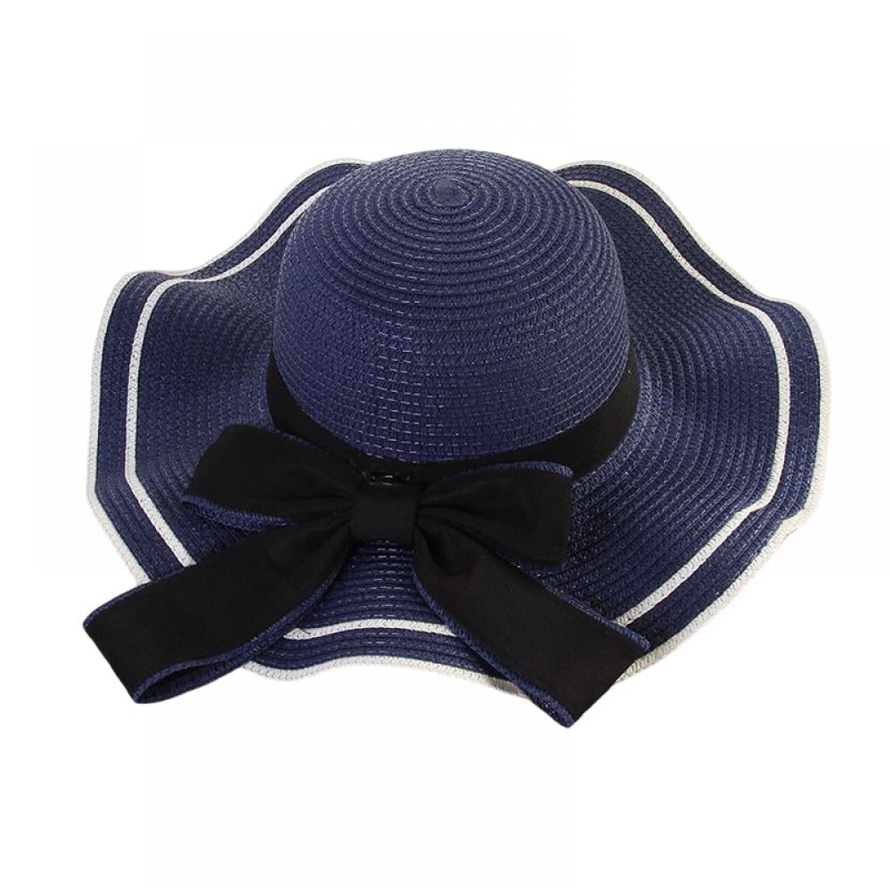 Sun Hats for Women Uv Protection Wide Brim Straw Hat Women Beach Hats  Summer Foldable Floppy Travel Beach Hats for Women