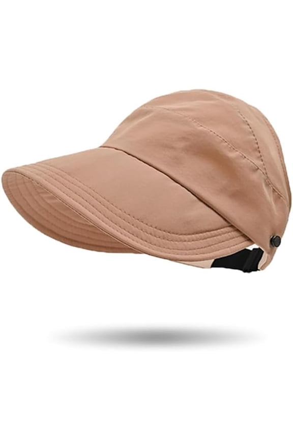 Sun Hats for Women Wide Brim UV Protection Hollow Top Sun Hat Summer Beach Packable Visor