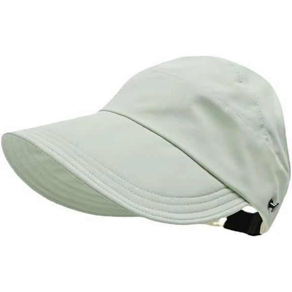 Sun Hats for Women Wide Brim UV Protection Hollow Top Sun Hat Summer Beach Packable Visor