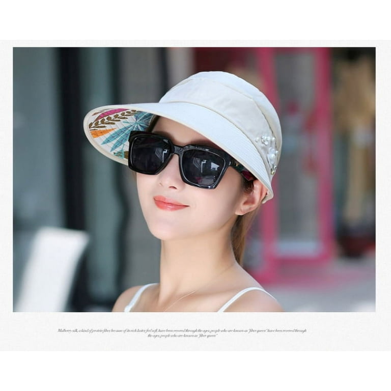 Sun Hats for Women Wide Brim UV Protection Summer Beach 