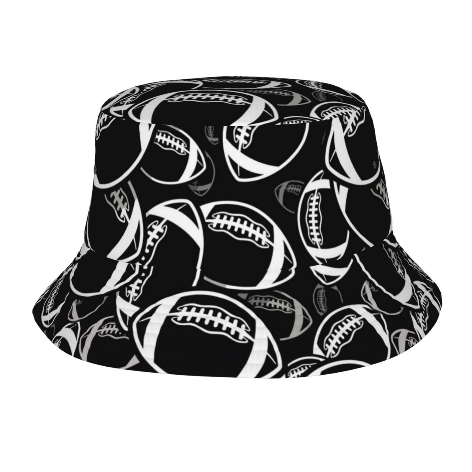 Sun Hats for Women and Men black American football Rugby cool Packable ...