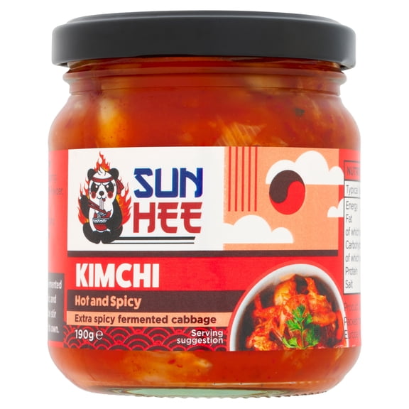 Sun Hee Hot & Spicy Kimchi 190g, Imported from Britain