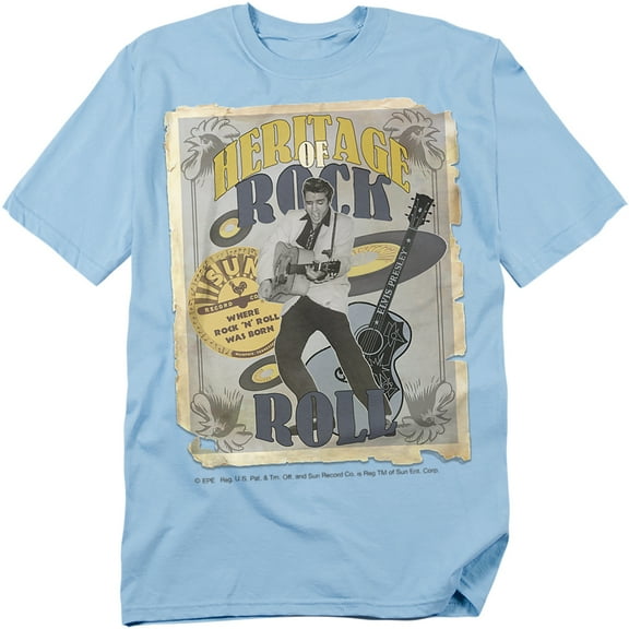 Sun T-Shirt Heritage of Rock Poster Unisex Graphic Tee For Men & Women