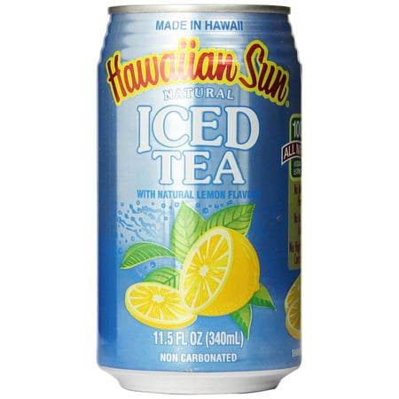 Sun Iced Tea, Lemon, 11.5-Ounce (Pack of 24)