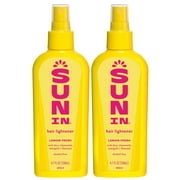 Sun In Hair Lightener Shine Enhancing Spray, Lemon, 4.7 oz (2 Pack)