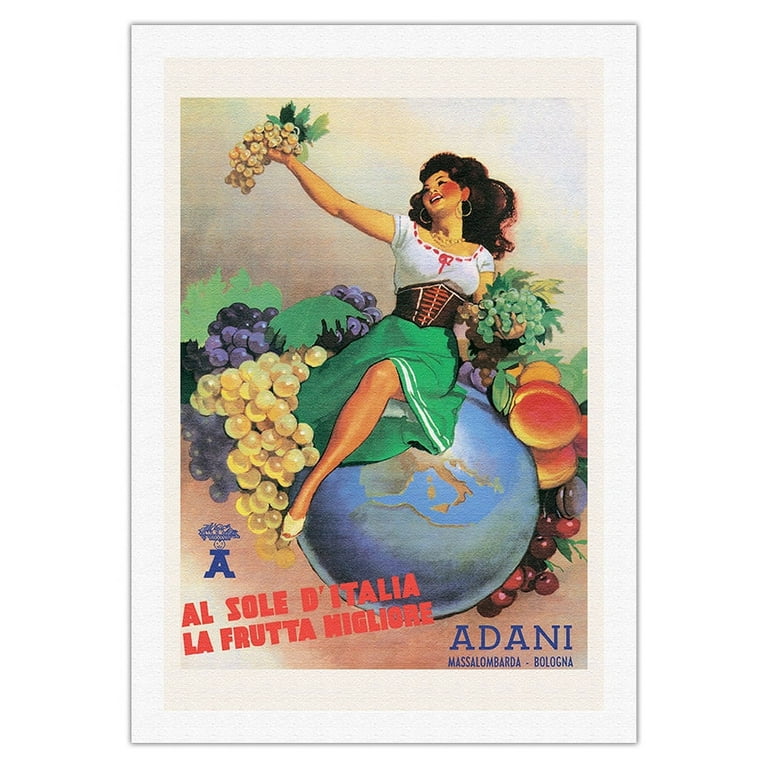 From The Sun In Italy Comes The Best Fruit - Adani Wine - Vintage