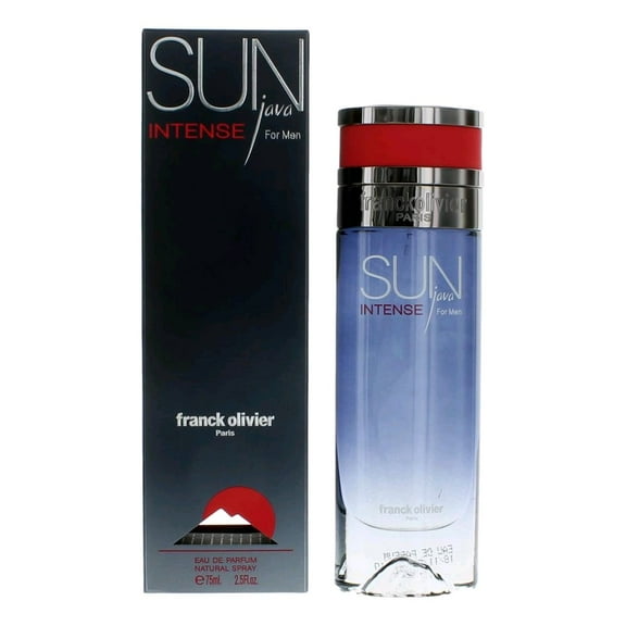 Sun Java Intense by Franck Olivier, 2.5 oz Eau De Parfum Spray for Men