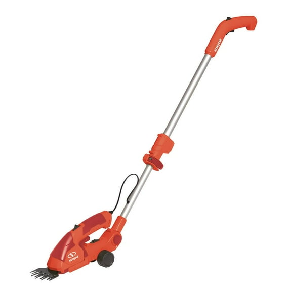 Sun Joe 2-in-1 Cordless Telescoping Grass Trimmer, 7.2 Volt (Red)