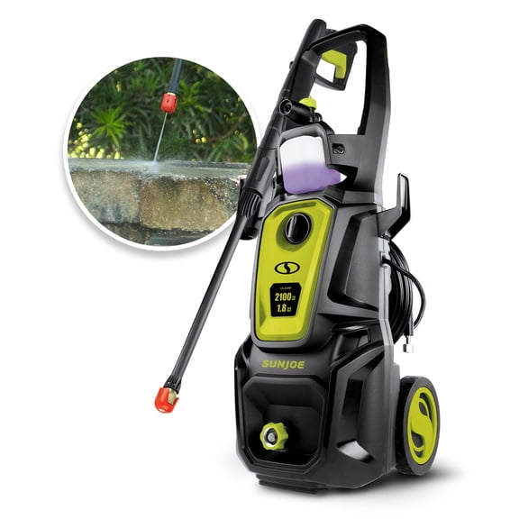 Sun Joe 2100 PSI at 1.8 GPM 13 Amps 120 V Electric Pressure Washer, Foam Cannon