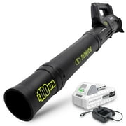 Sun Joe 24V Jet Leaf Blower Cordless Compact Turbine with Battery, Black, 24V-TB-LTE