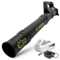 Sun Joe 24V Jet Leaf Blower Cordless Compact Turbine with Battery, Black, 24V-TB-LTE