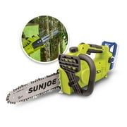 Sun Joe 24V Cordless 10-inch Chainsaw, 4.0-Ah Battery & Charger