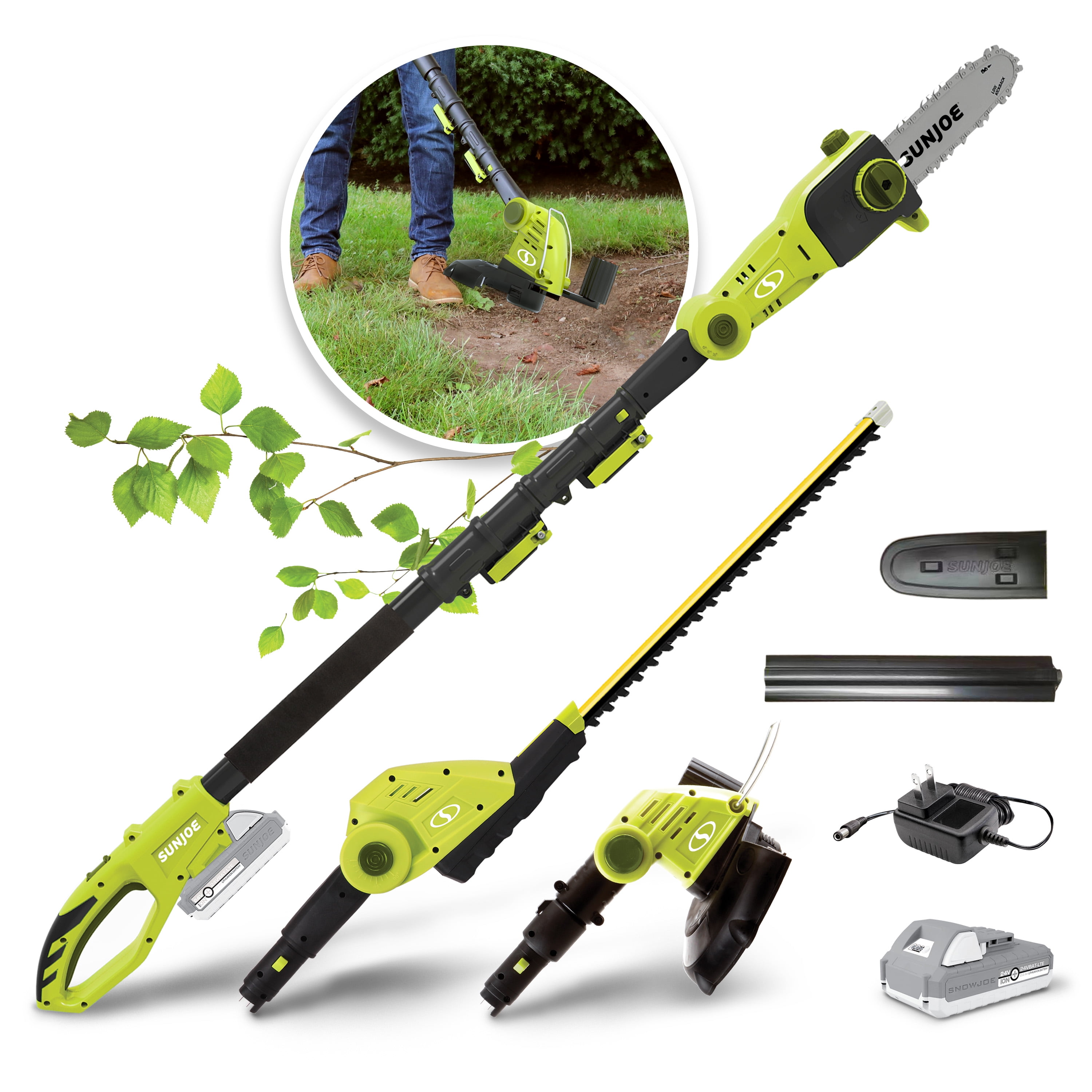 Sun joe 3 in 1 pole saw deals