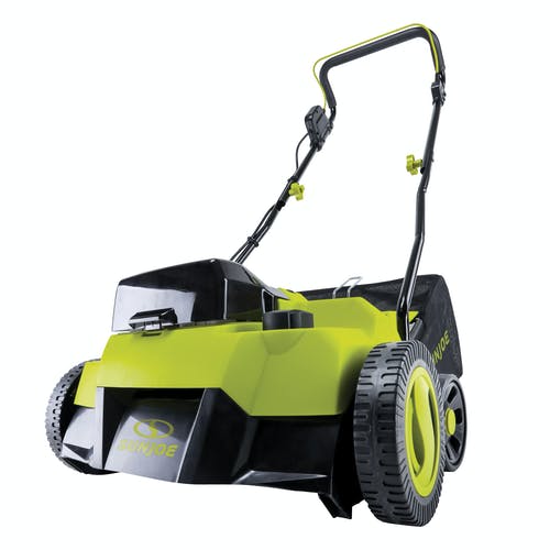 Sun Joe 24VX2DTS15CT Scarifier and Dethatcher, Tool Only, 5depth positions, 15inch
