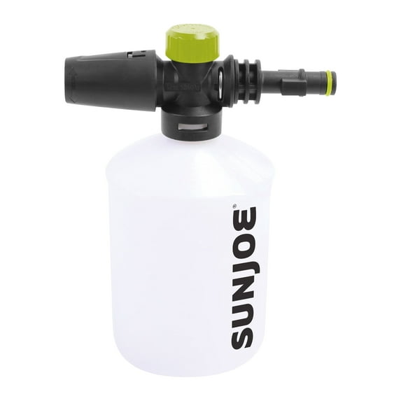 Sun Joe 26 oz Adjustable Foam Cannon Pressure Washer Attachment W/ Adapters