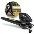 thumbnail image 1 of Sun Joe Electric All Purpose Leaf Blower, 6 Amp Motor, 155 MPH Air Speed, Black, SBJ597E, 1 of 9