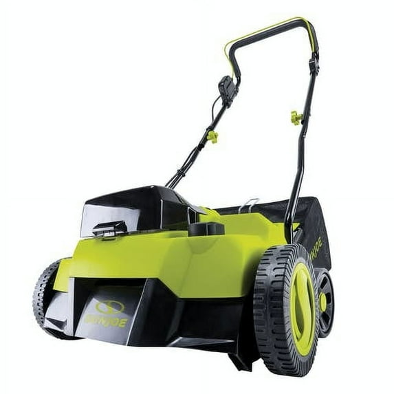 Sun Joe Cordless 14" Brushless Dethatcher + Scarifier, 5 Positions, Tool Only