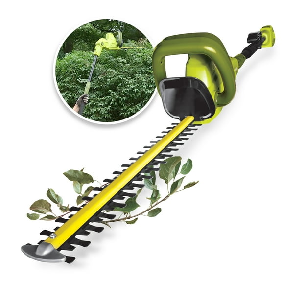 Sun Joe Electric 19" Telescoping Convertible Pole Hedge Trimmer, 4.5-Amp, Multi-Angle Head