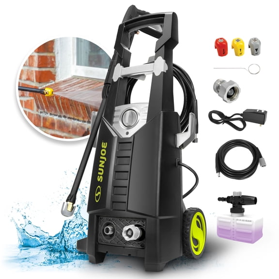 Sun Joe Electric Pressure Washer, 13-Amp, Onboard Foam Cannon