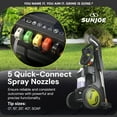 thumbnail image 1 of Sun Joe Electric Pressure Washer, Portable Power Tool w/ Wheels & Hose Connector, SPX3500, 1 of 7
