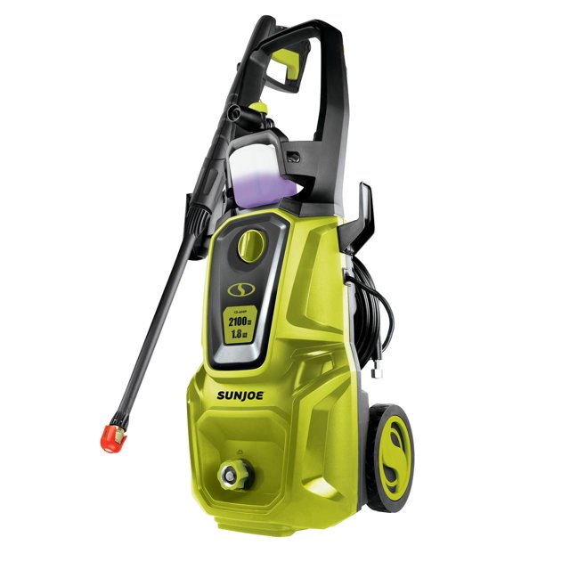 Sun Joe Electric Pressure Washer W/ Foam Cannon & QuickConnect Nozzles