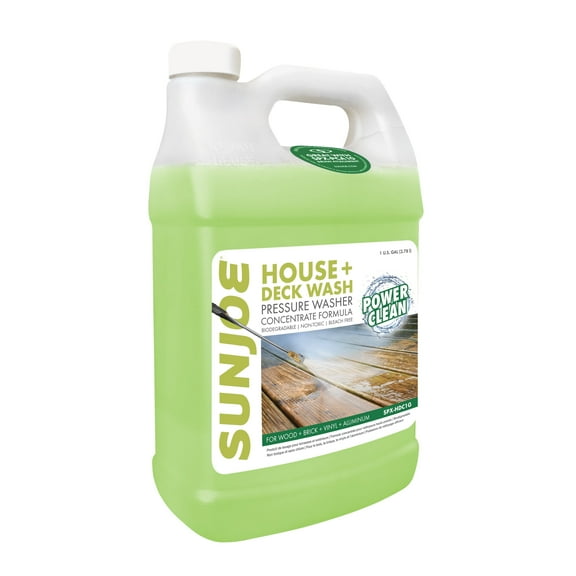 Sun Joe House and Deck All-Purpose Pressure Washer Concentrated Cleaner, 1 Gal, SPX-HDC1G