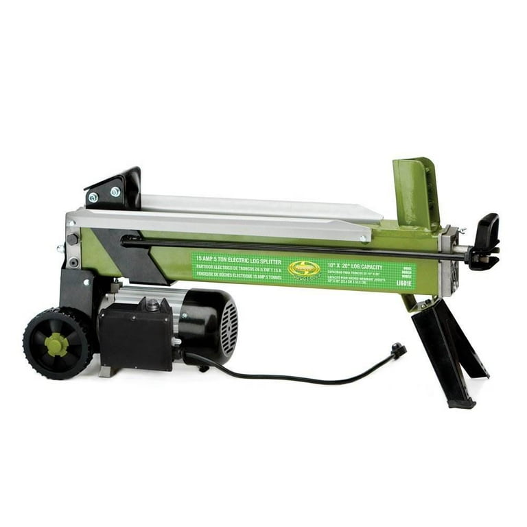 Sun Joe Logger Joe 15 Amp 5 Ton Mobile Horizontal Electric Log Splitter LJ601E