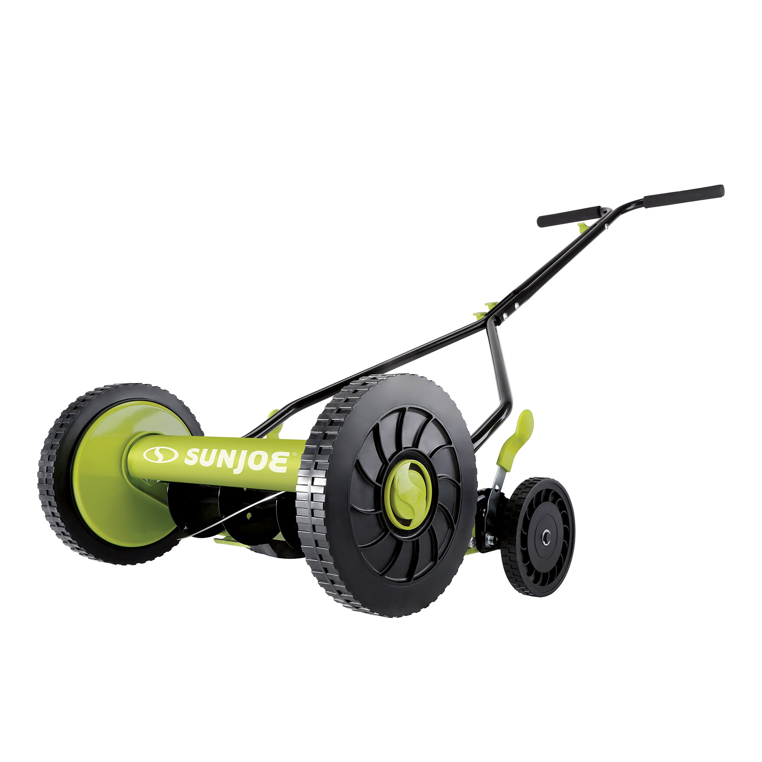 Restored Restored Sun Joe MJ503M 14-Inch Quad Wheel 9-Position Manual Reel Mower (Refurbished)