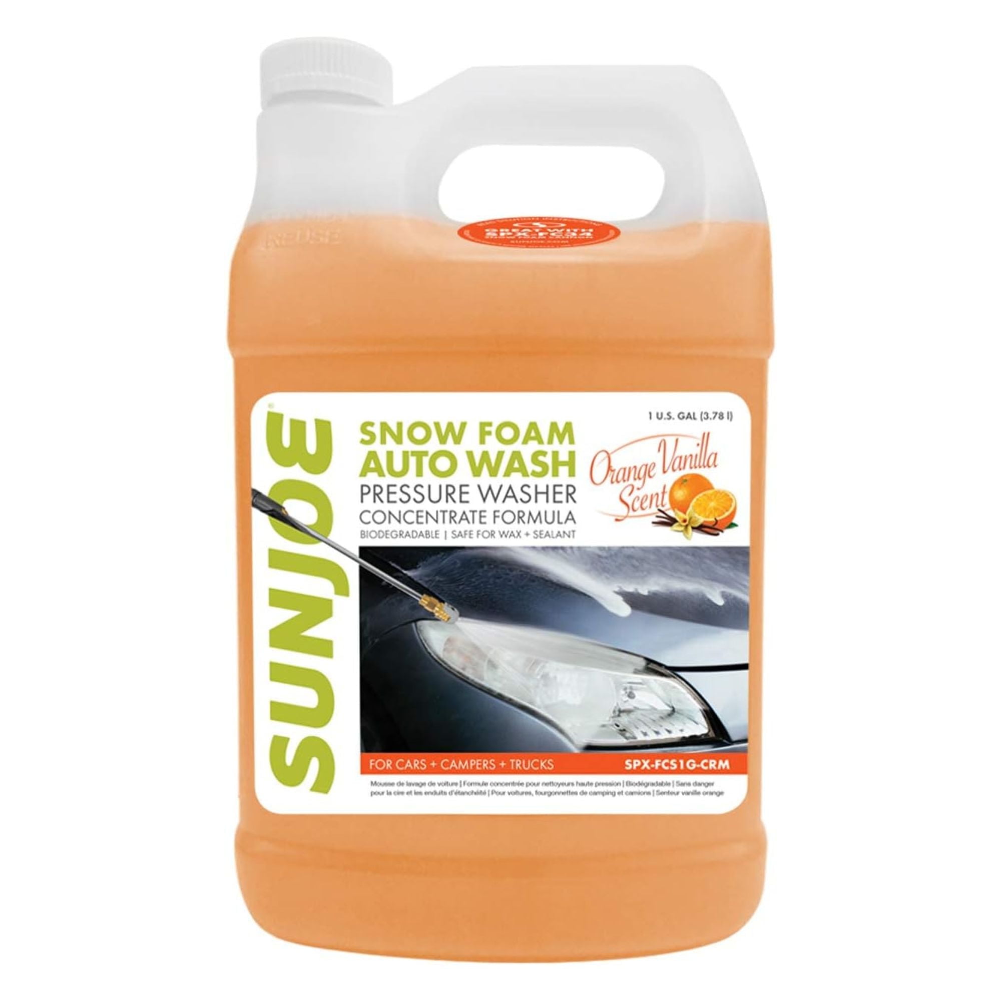 洗顔料 Assuran Foamy Wash & Youthly Wash Sun Joe Premium Snow Foam Car Soap & Cleaner, 1 Gal, Orange